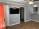 Living room with hardwood floors and an open concept design at 723 Casplan Sw St, Atlanta, GA 30310