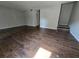 Living room with hardwood floors and stairs at 91 Northdale Pl, Lawrenceville, GA 30046