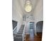 Grand two story entryway with hardwood floors and chandelier at 3714 Thunder Ne Way, Marietta, GA 30066