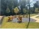 Relaxing community fire pit area with seating at 147 Bluffington Way, Marietta, GA 30066