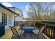 Relaxing deck with seating area, fire pit, and grill at 1143 Wonder Ln, Marietta, GA 30062