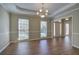 Bright dining room featuring hardwood floors and recessed lighting at 427 Picketts Lake Dr, Acworth, GA 30101