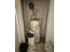 Basement utility closet with water heater and other equipment at 271 Andrew Hairston Nw, Atlanta, GA 30314