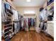 Large walk-in closet with ample shelving and hanging space at 1255 Mcminn Way, Snellville, GA 30078