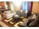 Open living space with comfortable seating and a view of the kitchen at 5626 Laurel Ridge Dr, Atlanta, GA 30344