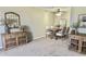 Dining room featuring a rustic wooden table and chairs at 300 Johnson Ferry Rd # B711, Atlanta, GA 30328