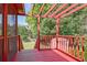 Relaxing deck with pergola and screened-in area at 2202 Allaire Ln, Atlanta, GA 30345