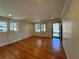 Spacious living room with hardwood floors and natural light at 3666 Sunset St, Duluth, GA 30096