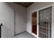 Private balcony with access to living room and storage at 970 Sidney Marcus Ne Blvd # 1316, Atlanta, GA 30324