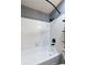 Clean bathroom with white tile shower/tub combo at 970 Sidney Marcus Ne Blvd # 1316, Atlanta, GA 30324