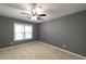 Spacious bedroom with neutral walls and ceiling fan at 970 Sidney Marcus Ne Blvd # 1316, Atlanta, GA 30324