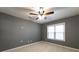 Bright bedroom with neutral walls and ceiling fan at 970 Sidney Marcus Ne Blvd # 1316, Atlanta, GA 30324