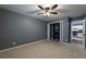 Bedroom with large closet and view of kitchen at 970 Sidney Marcus Ne Blvd # 1316, Atlanta, GA 30324