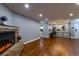 Bright and airy living area with hardwood floors at 970 Sidney Marcus Ne Blvd # 1316, Atlanta, GA 30324