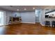 Spacious living area with hardwood floors and stone fireplace at 970 Sidney Marcus Ne Blvd # 1316, Atlanta, GA 30324