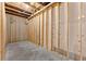 Unfinished basement with framed walls at 3288 Ella Way, Suwanee, GA 30024