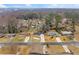 Aerial view of neighborhood and homes at 1283 Woodleigh Sw Rd, Marietta, GA 30008