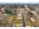 Aerial view of the home and surrounding neighborhood at 1283 Woodleigh Sw Rd, Marietta, GA 30008