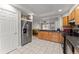 Open concept kitchen with stainless steel appliances at 1283 Woodleigh Sw Rd, Marietta, GA 30008