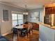 Bright dining area with hardwood floors and mid-century modern furniture at 655 Mead St # 28, Atlanta, GA 30312