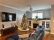 Spacious living room with fireplace, built-in shelving, and hardwood floors at 655 Mead St # 28, Atlanta, GA 30312