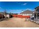 Large backyard with shed and wooden fence at 1178 Fort Marcy Park, Lawrenceville, GA 30044