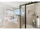 Bathroom with soaking tub and walk-in shower at 1178 Fort Marcy Park, Lawrenceville, GA 30044
