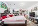 Large bedroom with a king-size bed and TV at 1178 Fort Marcy Park, Lawrenceville, GA 30044