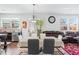 Casual dining area with kitchen and living room views at 1178 Fort Marcy Park, Lawrenceville, GA 30044