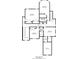 Second floor plan showing bedrooms and bathrooms at 3215 Kylee Dawn Cir, Lawrenceville, GA 30045