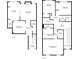 Two-story floor plan; primary bedroom and loft upstairs at 2368 Harshaw Ave # 166, Lawrenceville, GA 30043