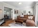 Living area with L-shaped sofa and coffee table at 468 Pasley Se Ave, Atlanta, GA 30316