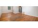 Hardwood floors and open concept living space at 4218 Tara Dr, Forest Park, GA 30297