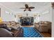 Relaxing living room, featuring hardwood floors and comfortable seating at , Locust Grove, GA 30248