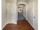 Hardwood floors in entryway leading to living areas at 2491 Emma Way, Lawrenceville, GA 30044