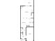 Two-story home floor plan showcasing living room, kitchen, and garage at 2491 Emma Way, Lawrenceville, GA 30044