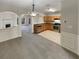 Kitchen with stainless steel appliances and light wood cabinets at 2491 Emma Way, Lawrenceville, GA 30044