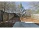Private backyard with wooden fence at 1762 Caswell Pkwy # 33, Marietta, GA 30060