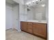 Double vanity bathroom with neutral tones and ample storage at 1762 Caswell Pkwy # 33, Marietta, GA 30060