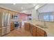 Updated kitchen with granite countertops and stainless steel appliances at 1762 Caswell Pkwy # 33, Marietta, GA 30060