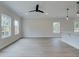 Spacious living room featuring hardwood floors and large windows at 221 Admor Ln, Acworth, GA 30102