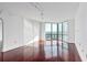 Spacious living room with hardwood floors and city views at 2870 Pharr Court South Nw # 1705, Atlanta, GA 30305