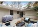 Backyard view of home and landscaping at 3027 Saint Annes Nw Ln, Atlanta, GA 30327