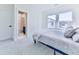 Main bedroom with ensuite bathroom and large window at 2144 Suncrest Pt, Marietta, GA 30064