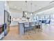 Open concept kitchen with island seating and breakfast nook at 2144 Suncrest Pt, Marietta, GA 30064