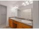 Bathroom boasts double vanity and updated fixtures at 484 Sherman Way, Decatur, GA 30033