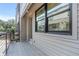Private balcony with metal railing and neutral colored siding at 1160 Ormewood Ave # 11, Atlanta, GA 30316