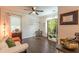 Serene office space featuring hardwood floors, calming decor, and a peaceful atmosphere at 723 Campbell Cir, Hapeville, GA 30354
