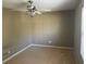 Bright bedroom with ceiling fan and neutral walls at 800 Crestside Ct # 800, Austell, GA 30168