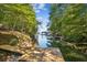 Private wooden dock offering serene lake access at 1930 Ridge Rd, Cumming, GA 30041